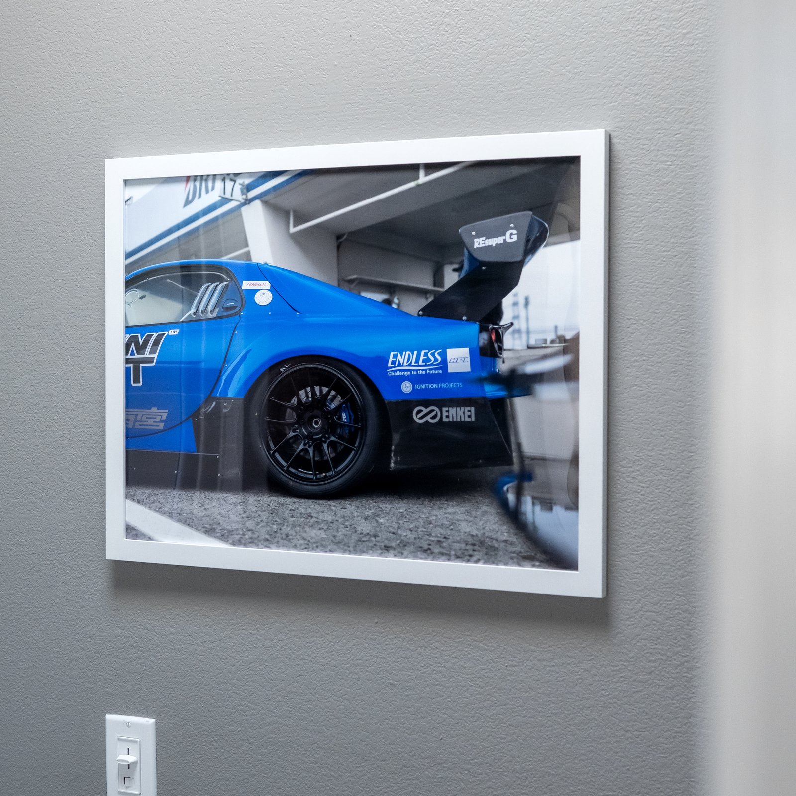 RE Amemiya NA7 FD3S GTC02 Fitment - 17x22 ANSI C Print | NDF Café